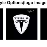 Tesla Door Projector Lights - Modern OEM Style Ghost Emblem, Plug & Play Welcome Light for  Model Y/Model 3/Model X/Model S - Image 3