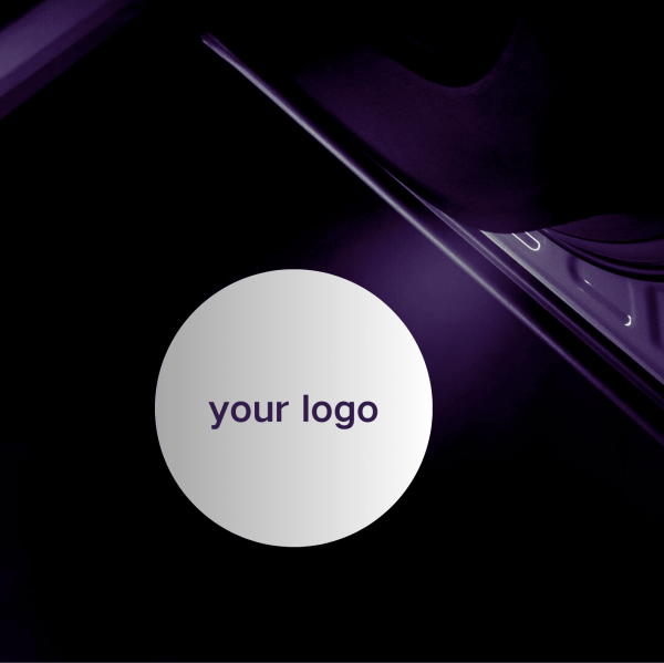 customize welcome door light logo