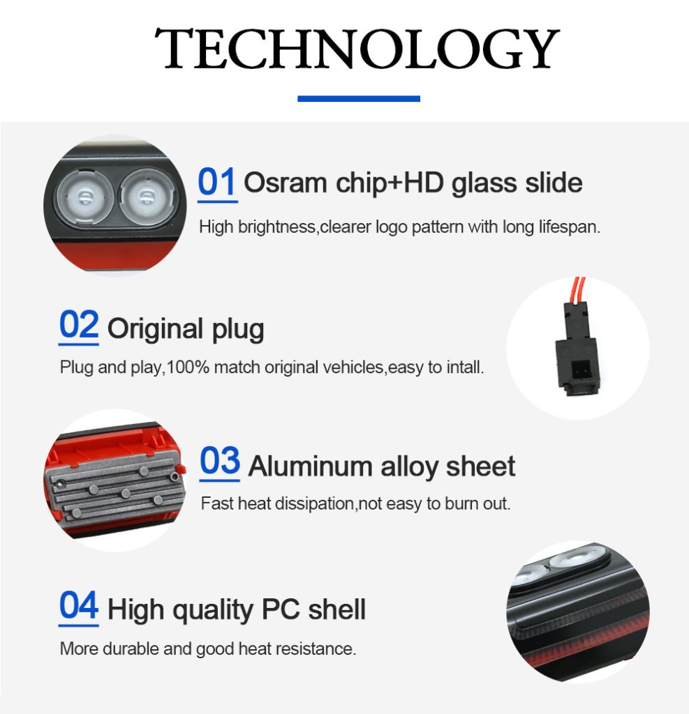 Mercedes-Benz door light technology