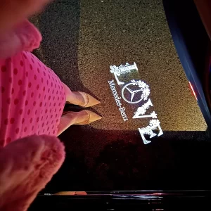 Mercedes-Benz Door Projector Lights Upgrade Guide 2026: LOVE Pattern vs Premium HD Dynamic Welcome Lights